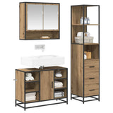Bathroom Furniture Set 3 pcs Artisan Oak Engineered Wood 3402570