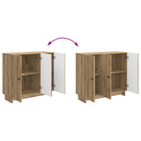 Sideboard Artisan Oak 89 x 34.5 x 80 cm Engineered Wood 893964