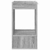 End Table 2 pcs Grey Sonoma 30 x 30 x 56 cm Engineered Wood 890939