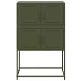 Sideboard Olive Green 68.5x38.5x107 cm Steel 846486