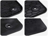 Car Mat 4 pcs Black suitable for VW T-ROC 2017- Rubber 42029073
