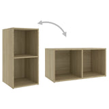 TV Cabinets 2 pcs Sonoma Oak 72x35x36.5 cm Engineered Wood 3079901