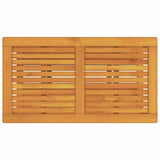 Coffee Table Brown 110 x 55 x 45 cm Solid acacia wood 4108104