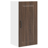 Wall Cabinet PORTO Brown Oak 40 x 31 x 80 cm Engineered Wood 885382