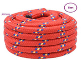 Multipurpose Utility Rope 60 mm 5 m Red PP 21600 kg Max Load 3472853
