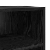TV Cabinet Set Black 69.5 x 30 x 50 cm Engineered Wood 875112