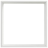 Lawn Edging 6 pcs White 40 x 40 x 13 cm Steel 874705