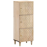 Highboard 40x33x110 cm Solid Wood Mango 358277