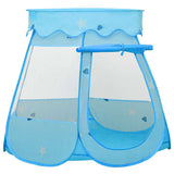 Children Play Tent with 250 Balls Blue 102x102x82 cm 3107722