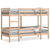 Bunk Bed without Mattress 80x200 cm Solid Wood Pine 3284215