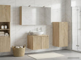 Bathroom Furniture Set 4 pcs Sonoma Oak 3407409