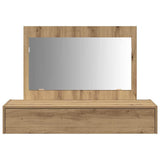 Dressing Table Brown 100 x 40 x 70 cm Engineered Wood 865216