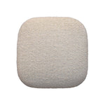 Boucle Cream Square Footstool IN3306