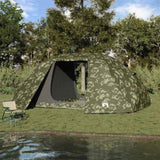 Fishing Tent with Roof Camouflage 514 x 465 x 187 cm 4100663
