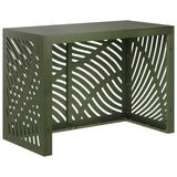 Air Conditioner Cover Olive Green 100 x 50 x 70 cm Steel 8014104