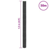 Weed Membrane Black 1.5x50 m PP 4005223