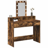 Dressing Table Brown 100 x 41 x 140 cm Engineered Wood 865176