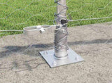 Welded Wire Fence with Concrete Base 10 x 0.5 m 3353753
