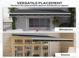 Garden Retractable Awning - Black T3398P327992