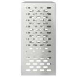 Air Conditioner Cover Silver 110 x 50 x 105 cm Galvanised Steel 865916