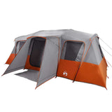 Family Tent Tunnel 16-Person Grey Waterproof 94709