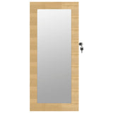 Mirror Jewellery Cabinet Wall Mounted 30x8.5x67 cm 353210