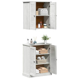 Bathroom Furniture Set with Shelf 2 pcs Brown 67.5 x 34 x 80 cm 3328540