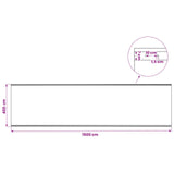Tarpaulin with Eyelets 2 pcs Green 4 x 15 m 260 gsm PE 3429770