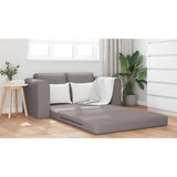 Sofa Bed Taupe 148 x 71 x 83 cm Velvet 4106678