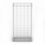 Gabion Basket with Lids Galvanised Wire 100 x 50 x 30 cm 141039