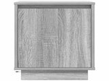 Bedside Cabinets with LED Lights 2 pcs Grey Sonoma 38x34x50 cm 861276