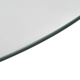 ZNTS Rotating Serving Plate Transparent 60 cm Tempered Glass 249498