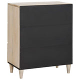 Sideboard with Drawer White 60 x 33 x 75 cm Solid mango wood 4018119