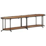 TV Cabinet 160x42x40 cm Solid Wood Acacia 4013492