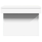 Coffee Table White 80x55x40 cm Engineered Wood 840863