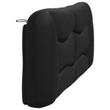 Headboard Cushion Black 180 cm Faux Leather 374642
