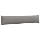 Sofa Pillows 2 pcs Taupe 200 x 40 cm Fabric 42013874