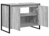 Bathroom Cabinet Grey Sonoma 60 x 30 x 60 cm Engineered Wood 886489
