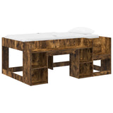 Kids'Bed Frame with Storage Smoked Oak 80 x 160 cm 3422623