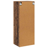 TV Wall Cabinet Old Wood 40.5 x 30 x 102 cm Engineered Wood 882939