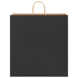Paper Bags 50 pcs with Handles Black 45x17x48 cm 4101639