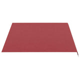Replacement Fabric for Awning Burgundy Red 4x3 m 311967