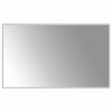 LED Bathroom Mirror Transparent 100 x 60 cm Tempered Glass 42045824