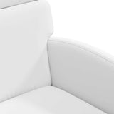 Dining Chairs with Wheels 2 pcs White 58 x 65 x 98 cm 42017891