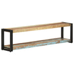 ZNTS TV Cabinet 150x30x40 cm Solid Reclaimed Wood 321981