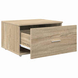 Drawer Cabinet with Wheel Sonoma Oak 55 x 45 x 31 cm 869308