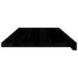 Window Sills 2 pcs Brown Black 90x40x2 cm Solid Wood Oak 4009199
