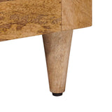 Bedside Cabinet Natural 50 x 33 x 60 cm Solid Mango Wood 4018271