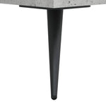 Highboard Concrete Grey 69.5x34x180 cm Engineered Wood 3195711