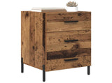 Bedside Cabinet Old Wood 40 x 40 x 66 cm Engineered Wood 882125